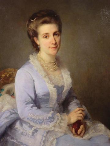   A Woman 1872 by Armand Laroche 1826-1903   ******PORTRAIT FOR SALE******   ***CLICK TO CONTACT GALLERY***   Dubinin